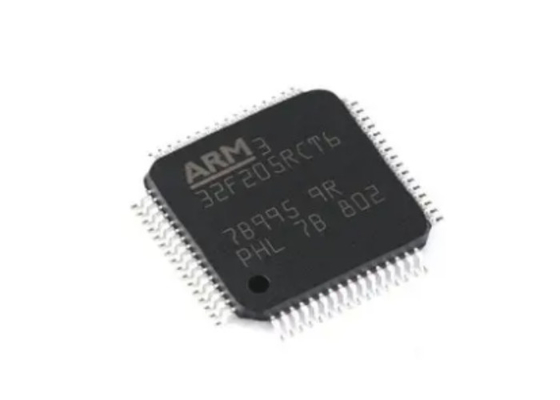 ICs Microcontrollers van het Spaanderstm32f205rct6 WAPEN - van het ARM Cortexm3 van MCU Connectiviteit de met 32 bits 256kB
