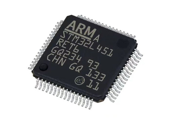 STM32L451RET6 80MHz kiest Kern 64-LQFP Oppervlakte uit opzet Microcontroller IC