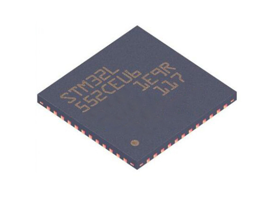 48-UFQFPN Microcontroller MCU STM32L552CEU6 512KB Flitsmicrocontroller Spaander