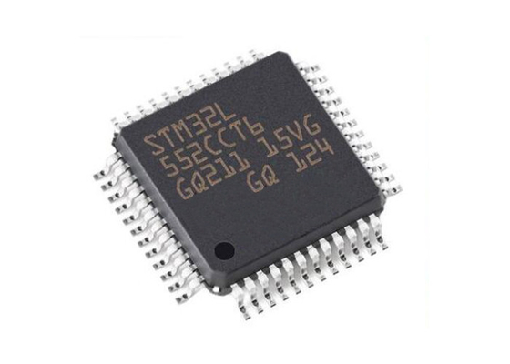 Enige Microcontroller met 32 bits MCU 110MHz van het Kernstm32l552cct6 WAPEN schors-M33 48LQFP