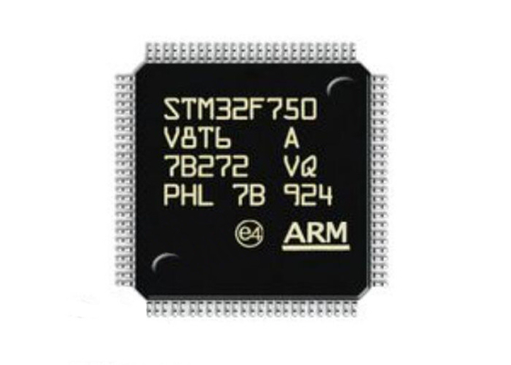 STM32F750V8T6 Microcontroller MCU WAPEN schors-M7 100LQFP Microcontroller Spaander
