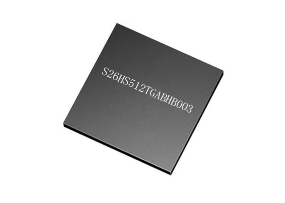 IC-de Spaander 24-VBGA Oppervlakte zet S26HS512TGABHB003 200MHz NOCH Flashgeheugen IC op