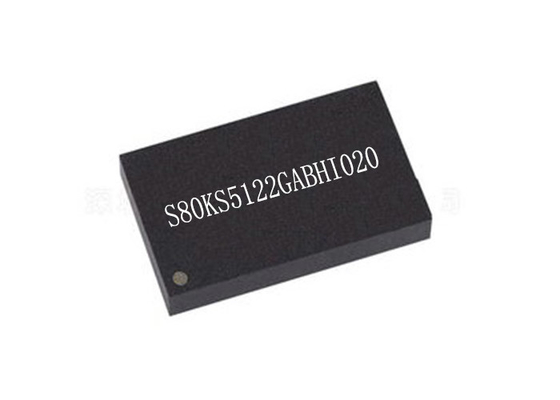 200MHz pseudosram-van Geheugenic S80KS5122GABHI020 FBGA24 Spaander Van geïntegreerde schakelingen