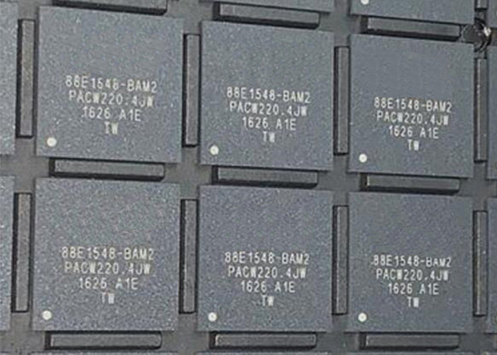 Quad Port 88E1548-A1-BAM2C000 Energiezuinige Ethernet-transceiver IC 196-TFBGA