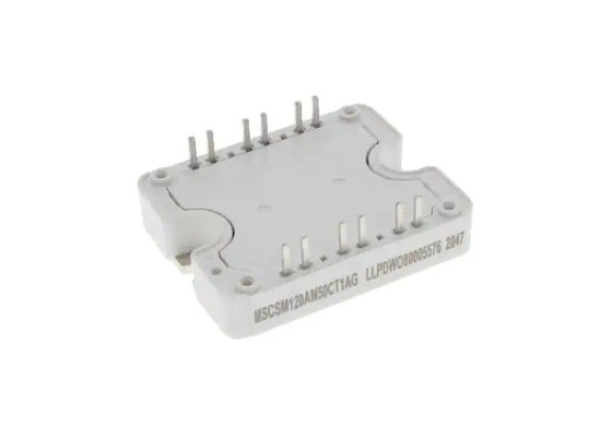 De afzonderlijke Transistors van het het Siliciumcarbide van Halfgeleidermodules MSCSM120AM50CT1AG