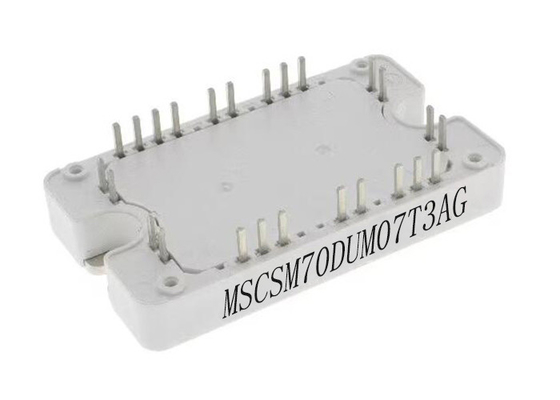 2N-kanaal Gemeenschappelijke MOSFET van het Bronsiliciumcarbide MSCSM70DUM07T3AG Machtsmodule 988W