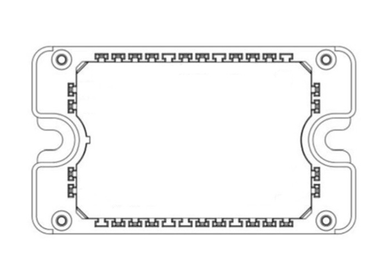 4N-kanaal Mosfet MOSFET van de Seriemscsm170hm23ct3ag Volledige Brug sic Machtsmodule 602W