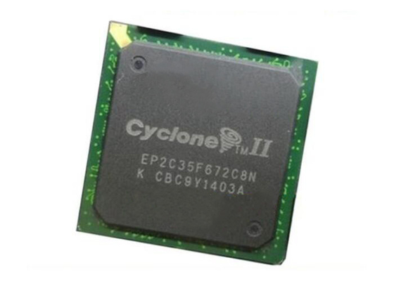Cycloon II van 672-FBGA EP2C35F672C8 de Serie260mhz FPGA Spaanders van de Gebieds Programmeerbare Poort