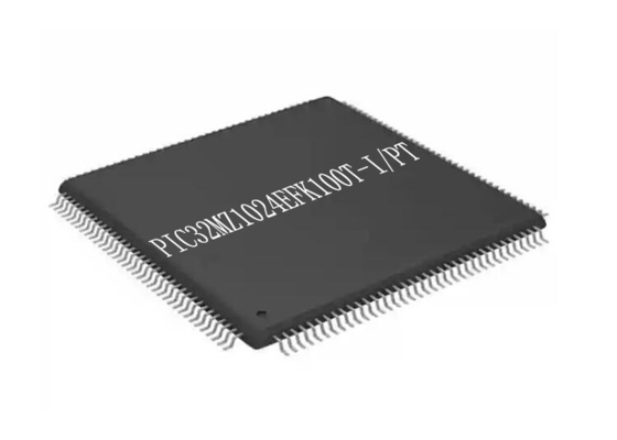 1MB flitsmicrocontrollers Spaanderpic32mz1024efk100t-i/pt TQFP100 Enige Kern 200MHz