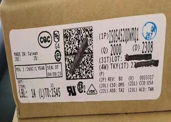 De Poortbestuurder IC Capacitive Coupling 5700Vrms 1 Kanaal 16-SOIC van ISO5452QDWRQ1 2.7A 5.5A