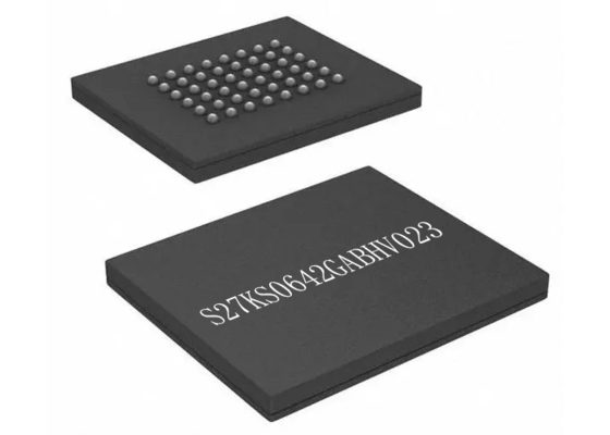 S27KS0642GABHV023 ICs Chip Pseudo SRAM Geheugen IC 64Mbit HyperBus 200 Mhz