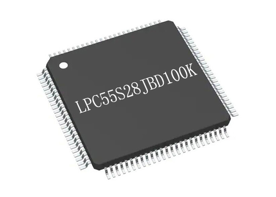 LPC55S28JBD100K Microcontroller MCU 100-LQFP WAPEN schors-M33 Microcontroller Spaander