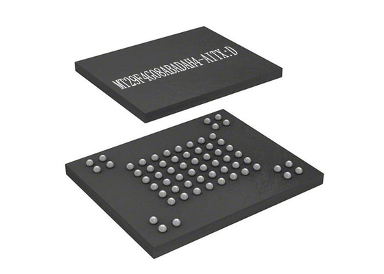 Het geheugen breekt mt29f4g08abadah4-AITX af: D 63-VFBGA Automobielnand flash memory chips