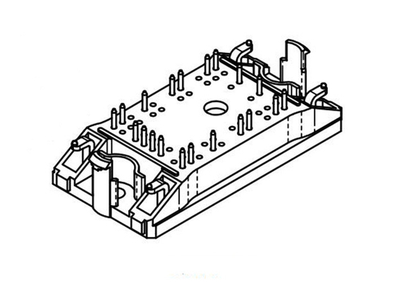 Van de machtsmodule NXH80T120L2Q0S2G IGBT de Automobieligbt Modules van het Siliciummodules 158W