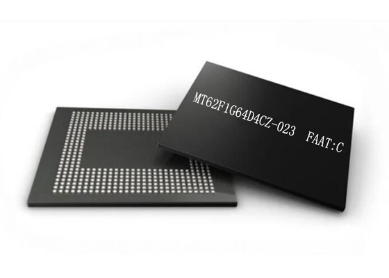 Mobiele LPDDR5 het Geheugenspaanders MT62F1G64D4CZ-023 FAAT van SDRAM: C 64Gbit TFBGA Pakket
