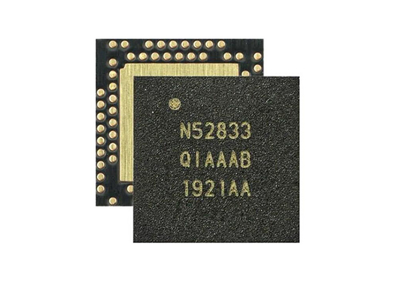 Multiprotocol BT 5,3 de Lage Energie van Soc IC nrf52833-qiaa-B-R7 2.4GHz BT