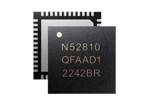 2,4 GHz Zendontvanger nrf52810-qfaa-e-r 48-VFQFN rf Systeem Qn een Spaander