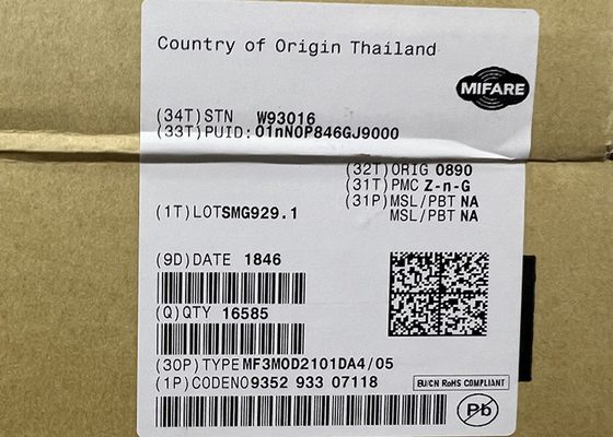 RFID-de Toegang die van Transponderic MF3MOD2101DA4/05 13.56MHz rf ICs controleren