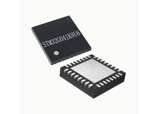 64MHz Microcontroller MCU STM32G041K8U6 kiest Microcontroller met 32 bits IC 32-UFQFN Kern uit