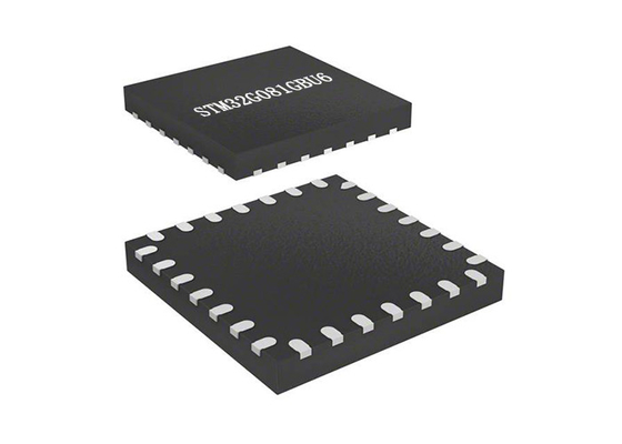 WAPENmicrocontrollers STM32G081GBU6 zet de enig-Kern 28-UFQFN Oppervlakte met 32 bits op