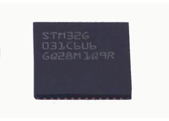 Microcontroller van 64MHz MCU het WAPEN schors-M0+ 48-UFQFN van IC STM32G031C6U6