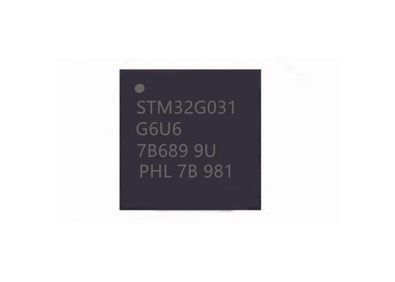 STM32G031G6U6 Microcontroller MCU Enige Kern 64MHz 28-UFQFN