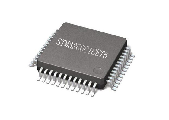 64MHz Microcontroller MCU STM32G0C1CET6 Microcontrollers 48-LQFP Spaanders met 32 bits