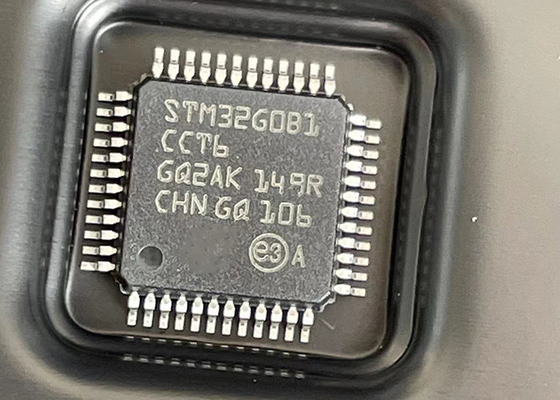 De ingebedde Microcontroller Oppervlakte 48-LQFP van IC STM32G0B1CCT6 64MHz 256KB zet op