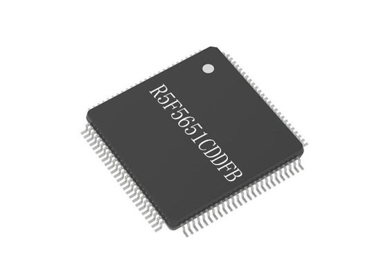120MHz Microcontroller MCU R5F5651CDDFB Enige Kernmicrocontroller Spaanders met 32 bits