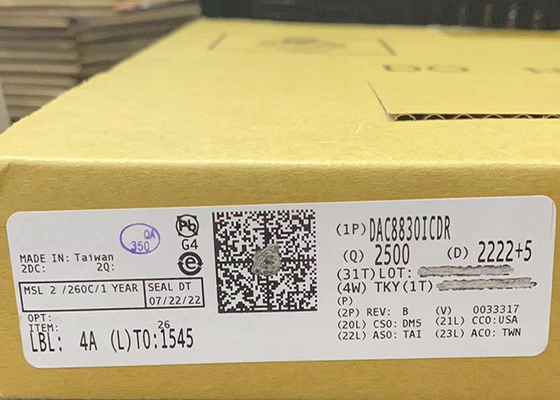 DAC8830ICDR 16-bits ultra-laagspannings-uitgangs-digitale-analoogconverters
