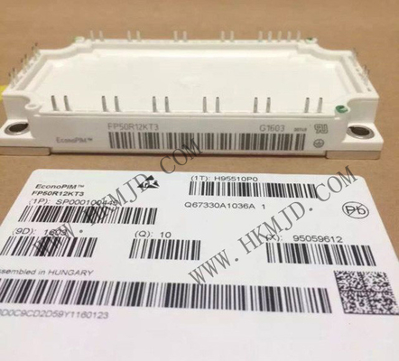 IGBT-modules voor de automobielindustrie FP50R12KT3 IGBT-module Driefasige omvormer 1200V 75A 280W Chassis Mount-module