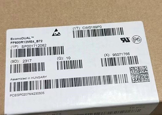 IGBT-modules voor auto's FF600R12ME4B72 Halfbrug 1200V Chassis Mount 1200A 20mW IGBT-module