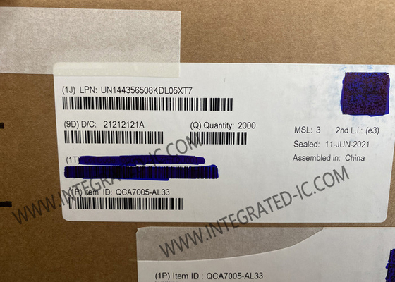 QCA7005-AL33 IoT Chip Powerline Communications And HomePlug Groen PHY QFN-68