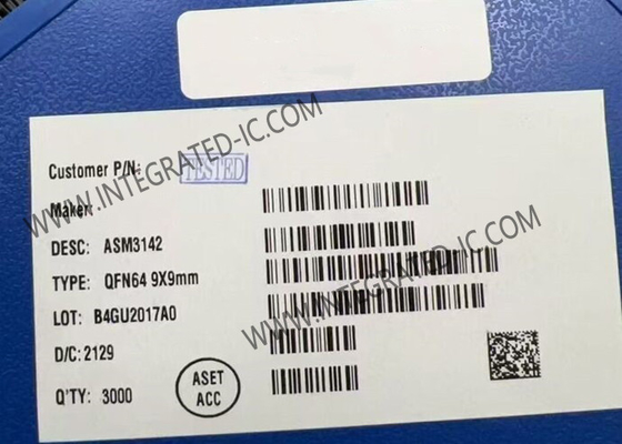 De Spaander ASM3142 USB 3,1 Gen 2 Controlemechanisme Chip QFN64 Apple IMac/PCIe van Iphoneic