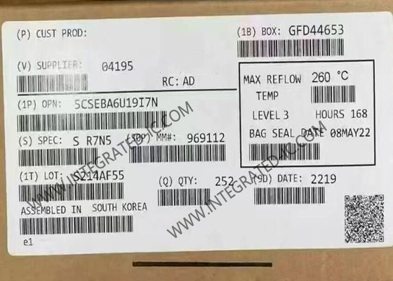 5cseba6u19i7n Field Programmable Gate Array 800MHz Cyclone V So Soc FPGA IC UBGA484