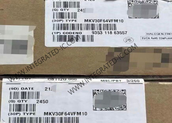 MKV30F64VFM10 Microcontroller MCU ARM Cortex M4 Kinetis KV Microcontroller IC 32 Bit MCU