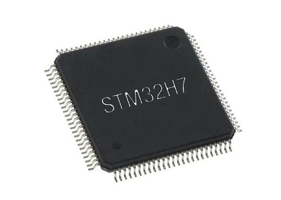 Spaanderstm32h733vgt6 Microcontrollers van geïntegreerde schakelingen IC STM32H733 100-LQFP