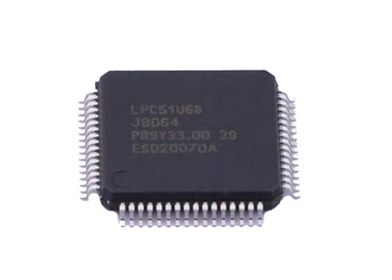Geïntegreerde LPC51U68JBD64 Ingebedde ARM Cortexspaanders LPC51U68 LQFP64