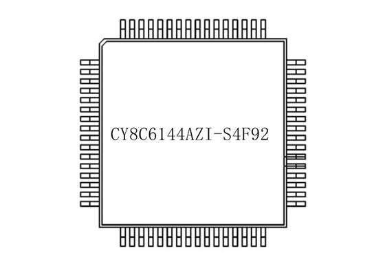 64-TQFP het Spaandercy8c6144azi-s4f92 256KB ARM Cortex Van geïntegreerde schakelingen - M4F-Microcontroller