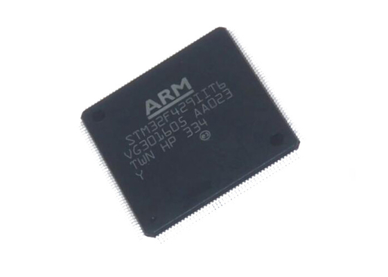 Spaanderstm32f429iit6 Microcontroller van geïntegreerde schakelingen IC 180MHz kiest Kern LQFP176 uit