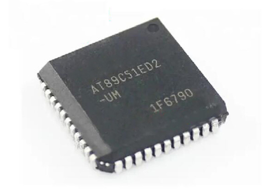 Microcontroller met 8 bits IC 60MHz PLCC44 van de Spaander at89c51ed2-SLSUM Flits van geïntegreerde schakelingen