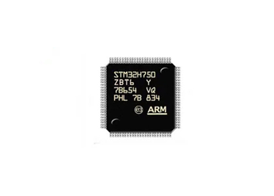Spaanderstm32h750zbt6 Flits van geïntegreerde schakelingen 1 MB RAM Microcontroller IC 144-LQFP