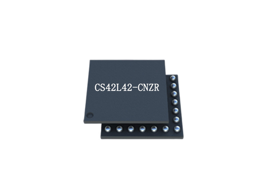 Spaander cs42l42-CNZR Low-Power Audiocodec van geïntegreerde schakelingen met Audioverwerking