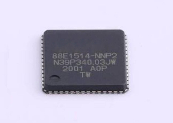 Van Ethernetphy Zendontvangers 88E1514-A0-NNP2C000 Ethernet IC QFN56 de Spaander Van geïntegreerde schakelingen