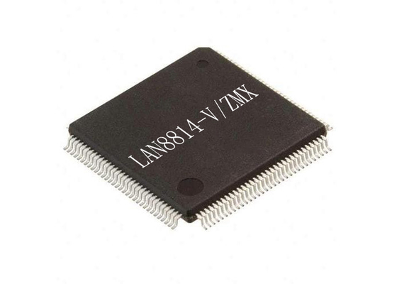 Elektronische geïntegreerde schakelingen 128-TQFP LAN8814-V/ZMX 4-poort Ethernet Transceiver IC