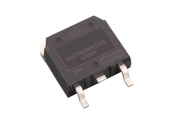 N-Channel Transistorsmsc180sma120s sic MOSFET aan-268-3 de Spaander Van geïntegreerde schakelingen