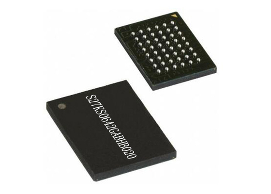 Geheugen IC Chip S27KS0642GABHB020 24-FBGA Pseudo SRAM Geheugen IC 200MHz