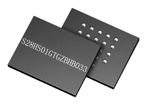 S28HS01GTGZBHB033 Spaander200mhz FLITS 24-FBGA NOCH van het Geheugen van geïntegreerde schakelingen Spaanders