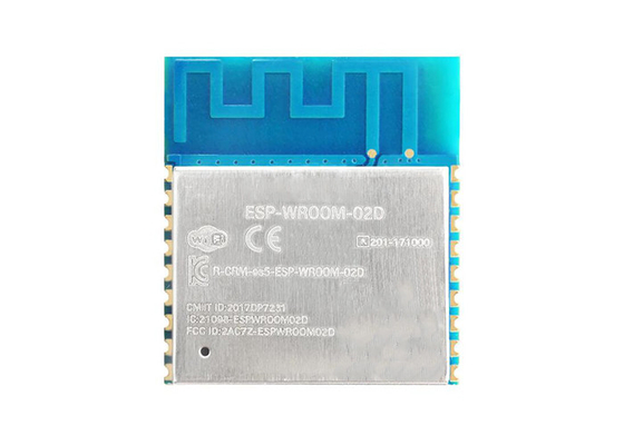 2.4GHz WiFi-de Module 18-SMD Module van de Modules in het bijzonder-wroom-02d-N4 Draadloze communicatie