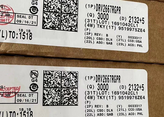 Chip voor geïntegreerde schakelingen DRV2667RGPR Piëzo-haptische driver 20-QFN Motordrivers IC